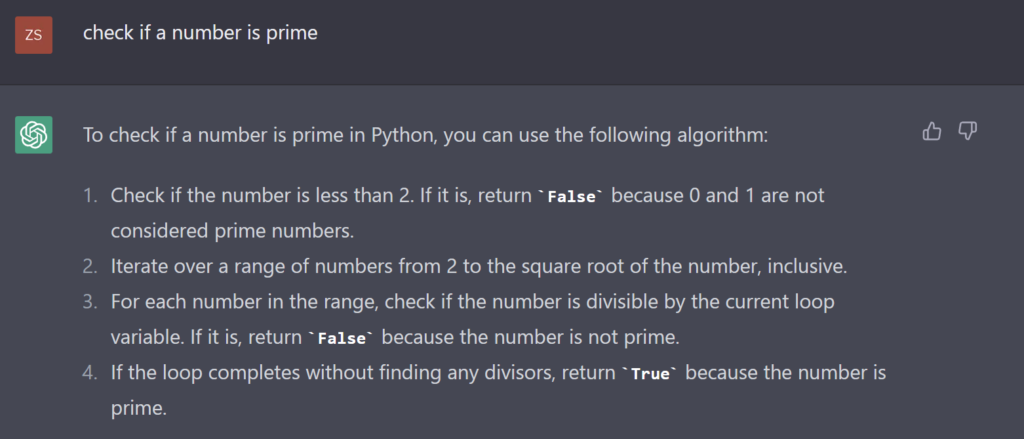 Python prime check