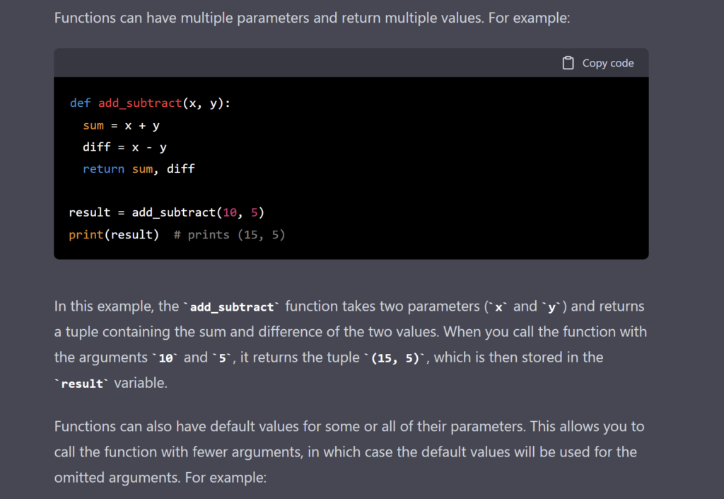 Python Functions